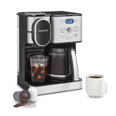 Cuisinart 12 Cup Coffee Maker and Single-Serve Brewer - Stainless Steel - SS-16