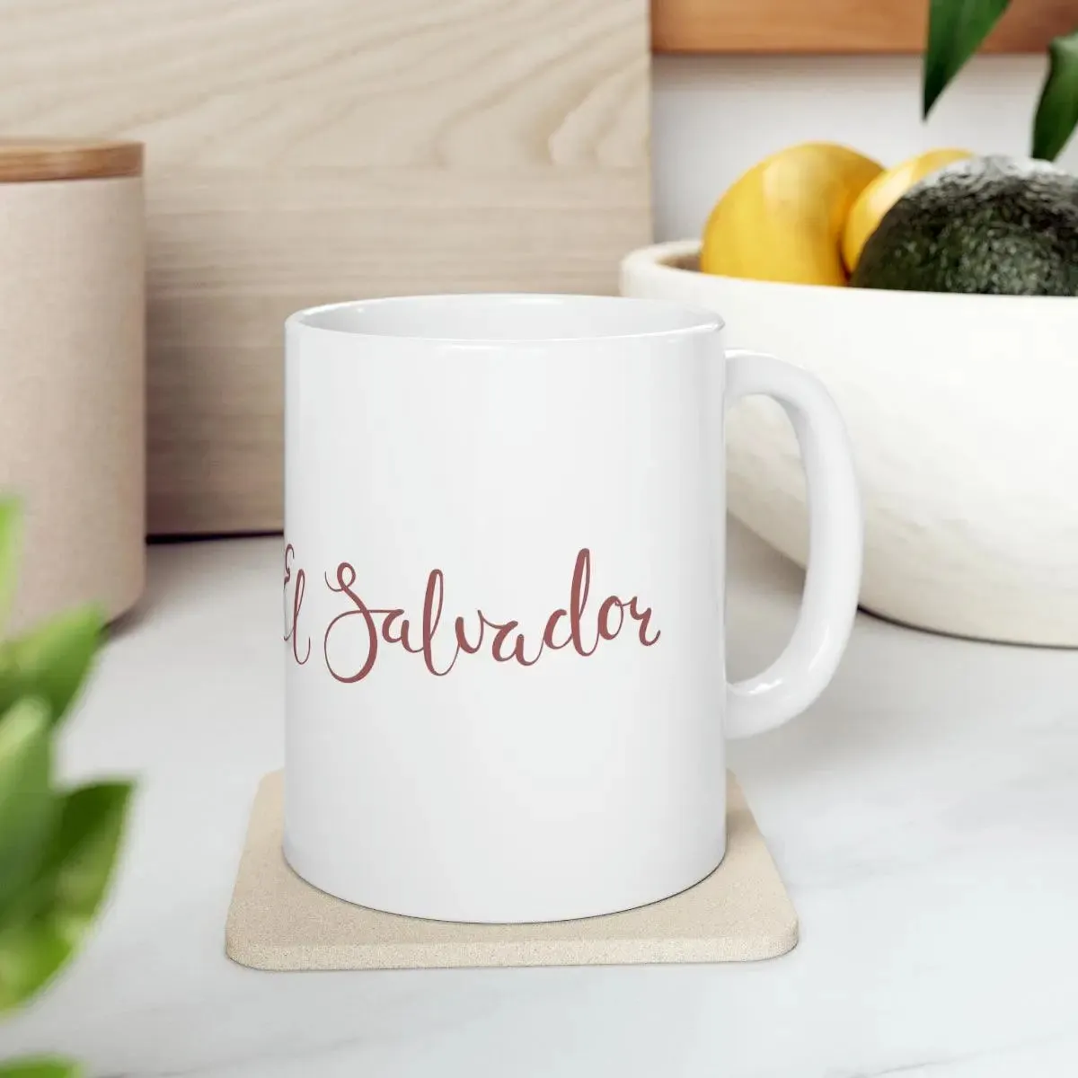 Custom mug El Salvador design,Personalized, Gift For Mom, Ceramic Mug, 11Oz