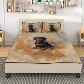 Cute Doxie Bedspread