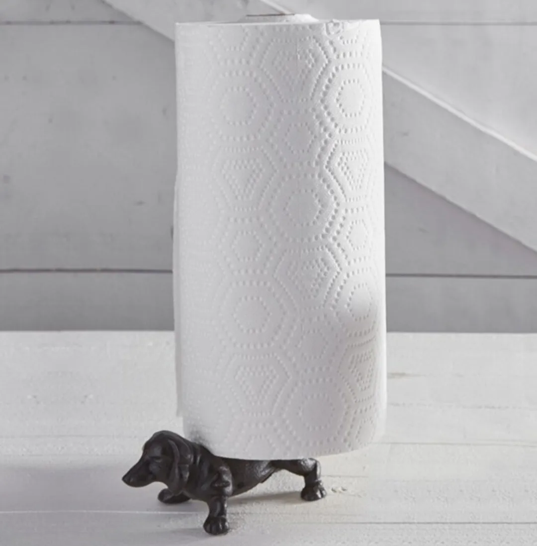 Dachshund Dog Paper Towel Holder