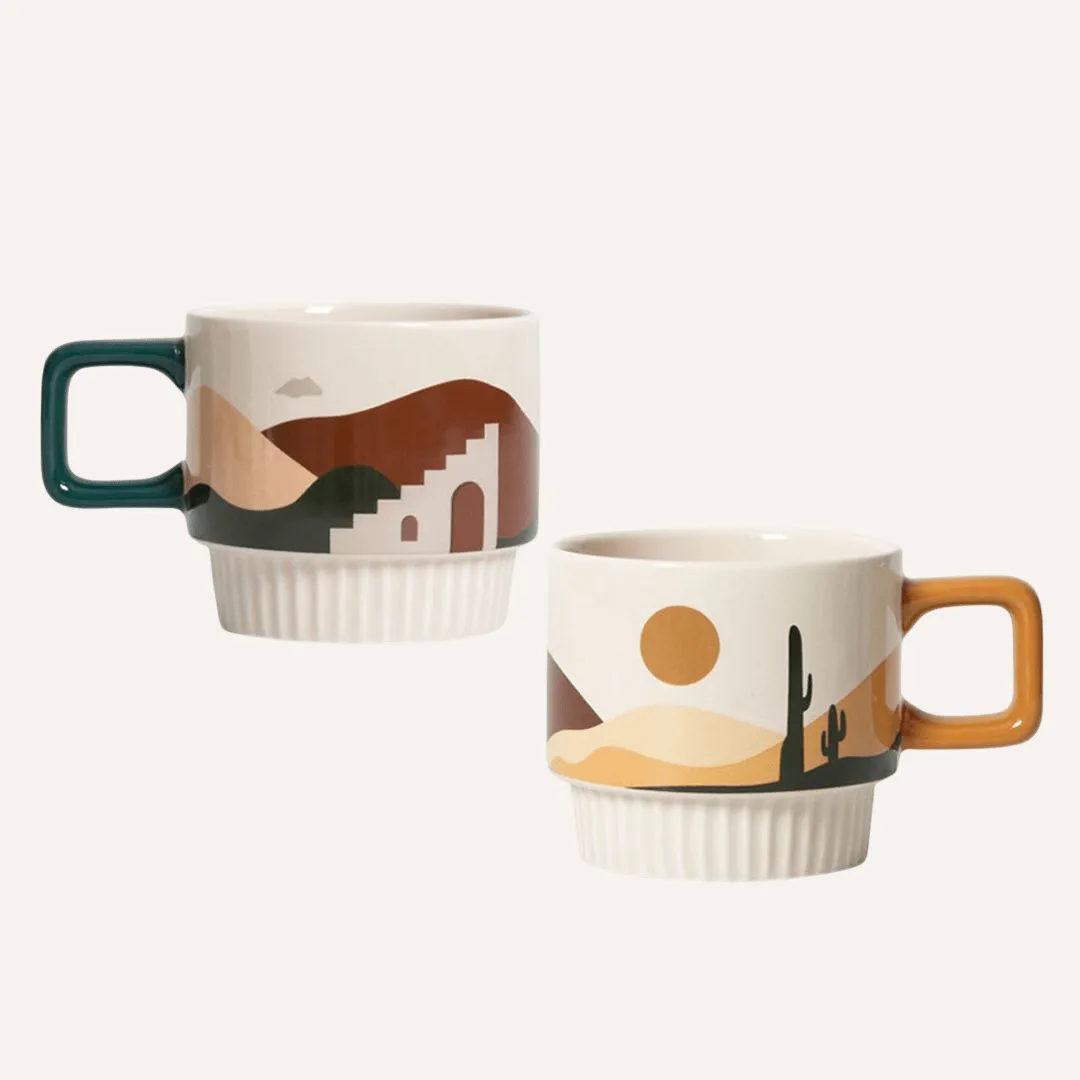 Desert Vibe Artisanal Mug by Tilley   Me