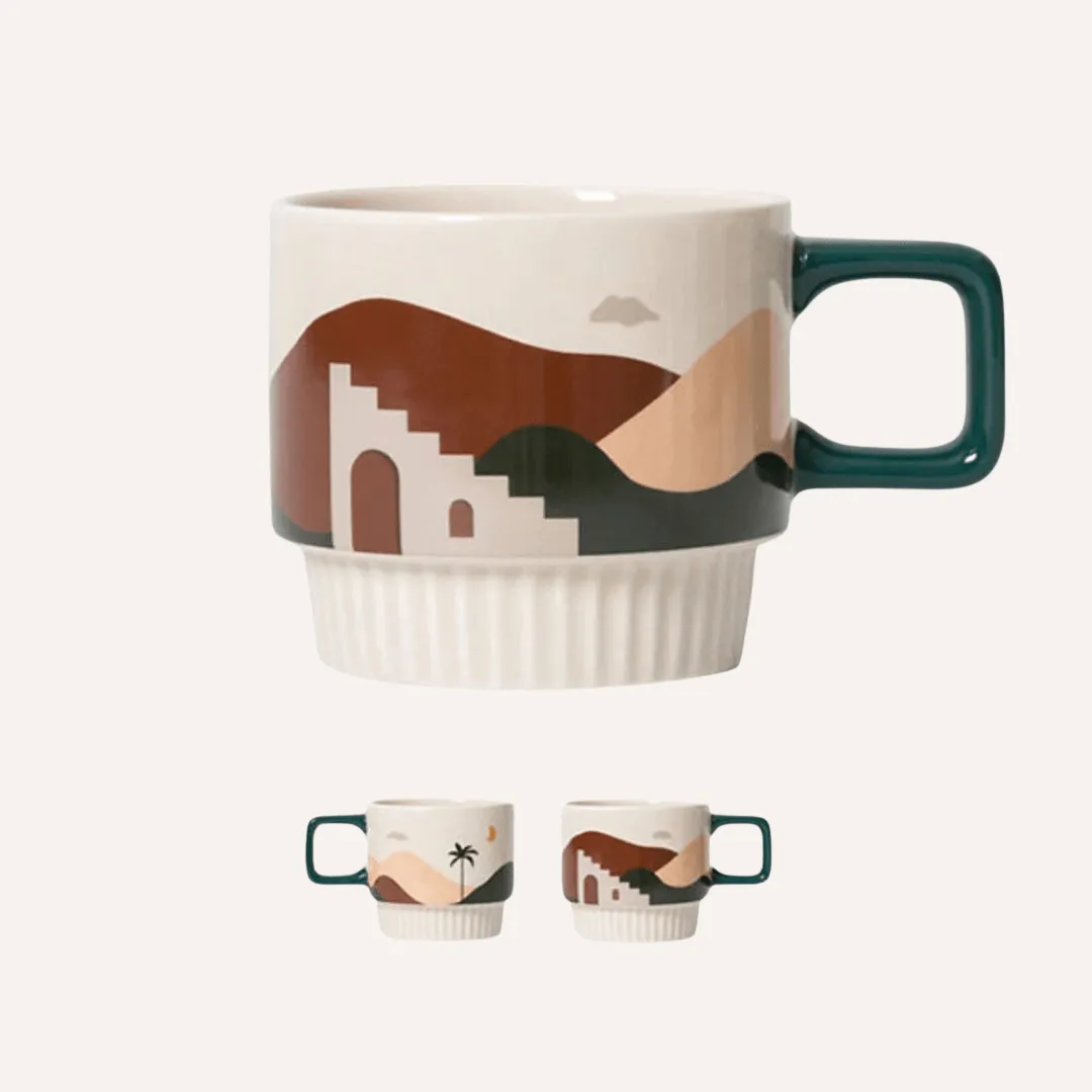 Desert Vibe Artisanal Mug by Tilley   Me