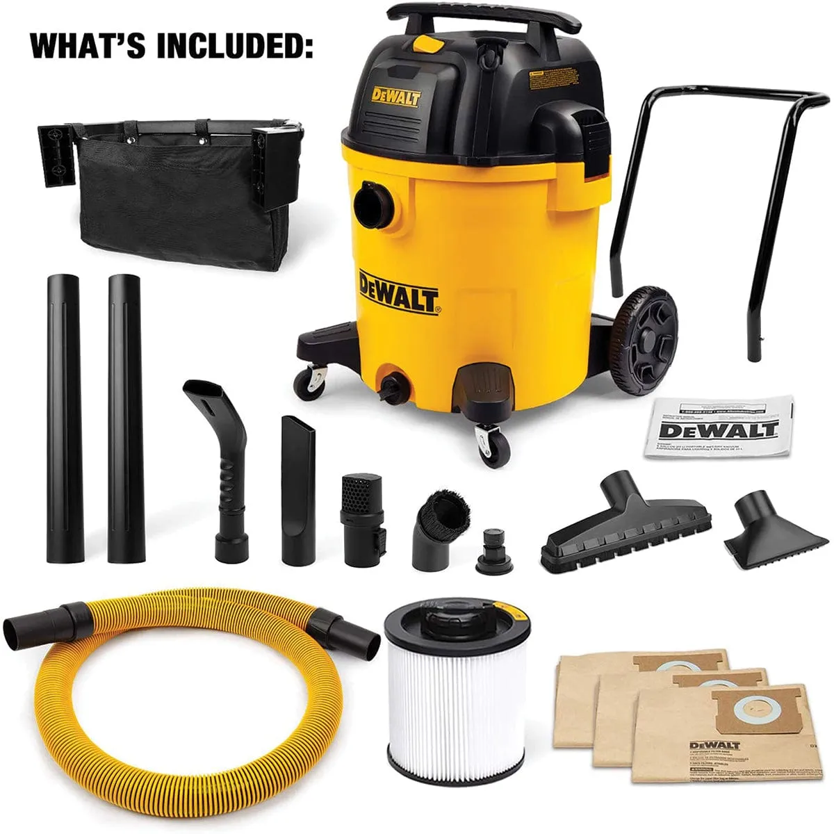 DEWALT 16 Gallon 6.5 HP Wet/Dry Vac