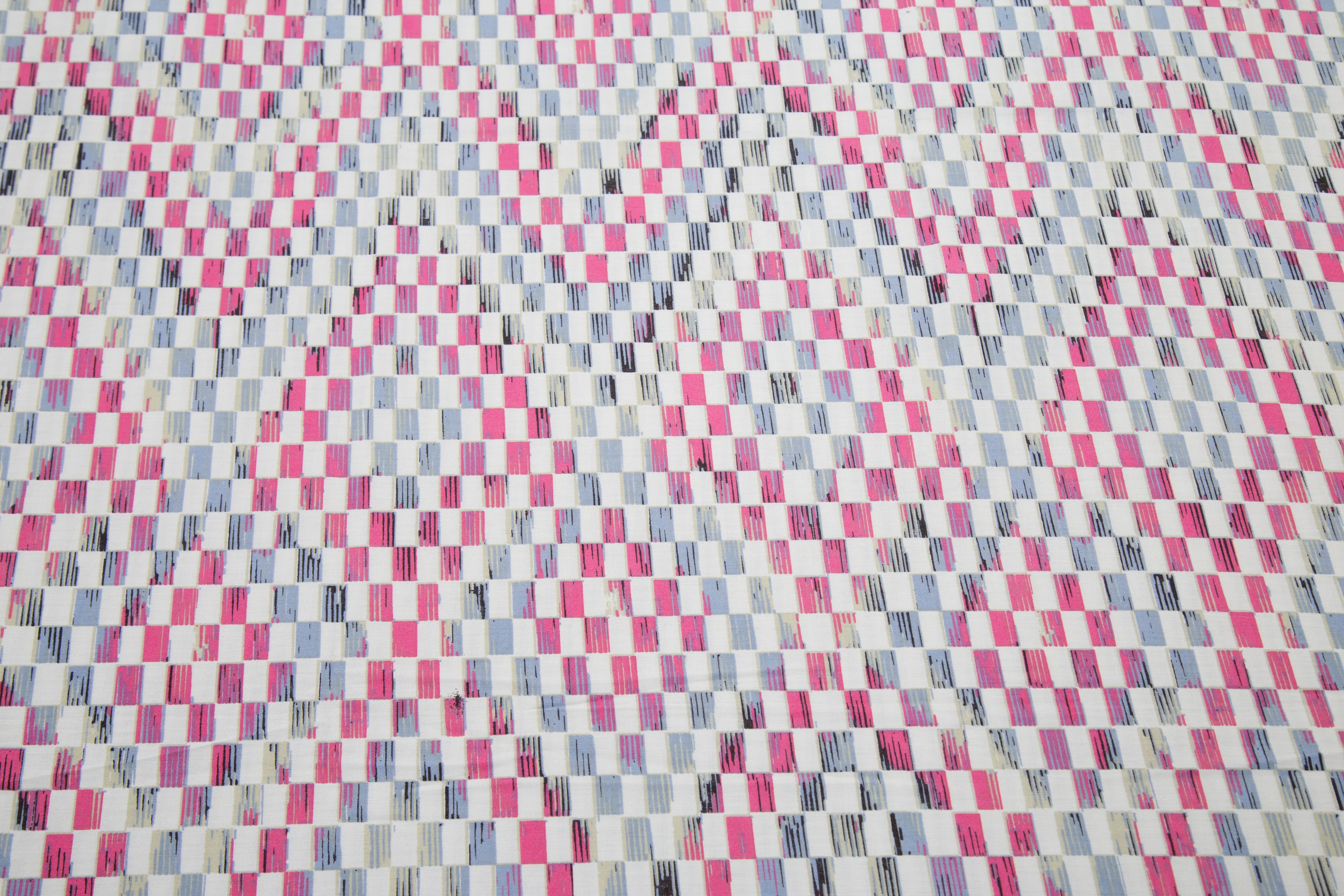 Donatella Correll Printed 200 TC 100% Cotton Pink Bed Sheet