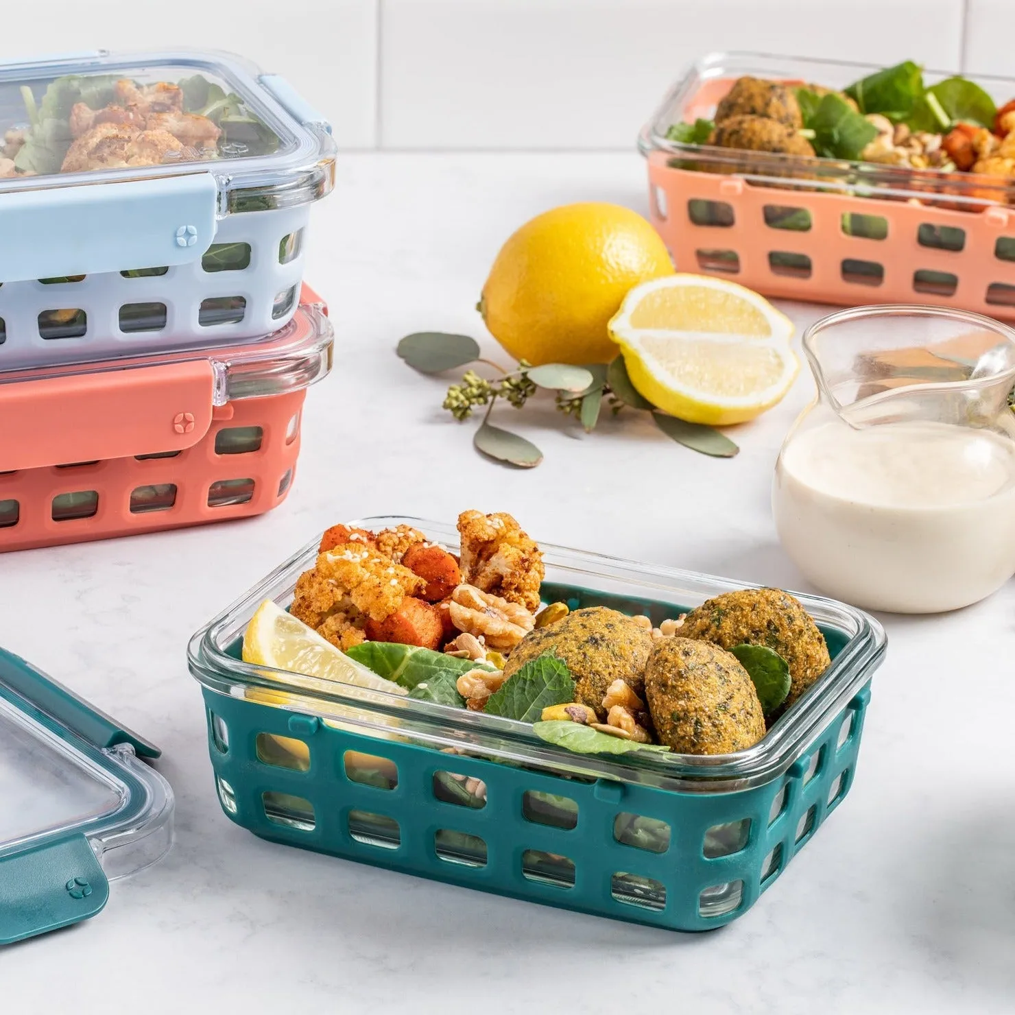 Duraglass™ Meal Prep Containers, Set of 5