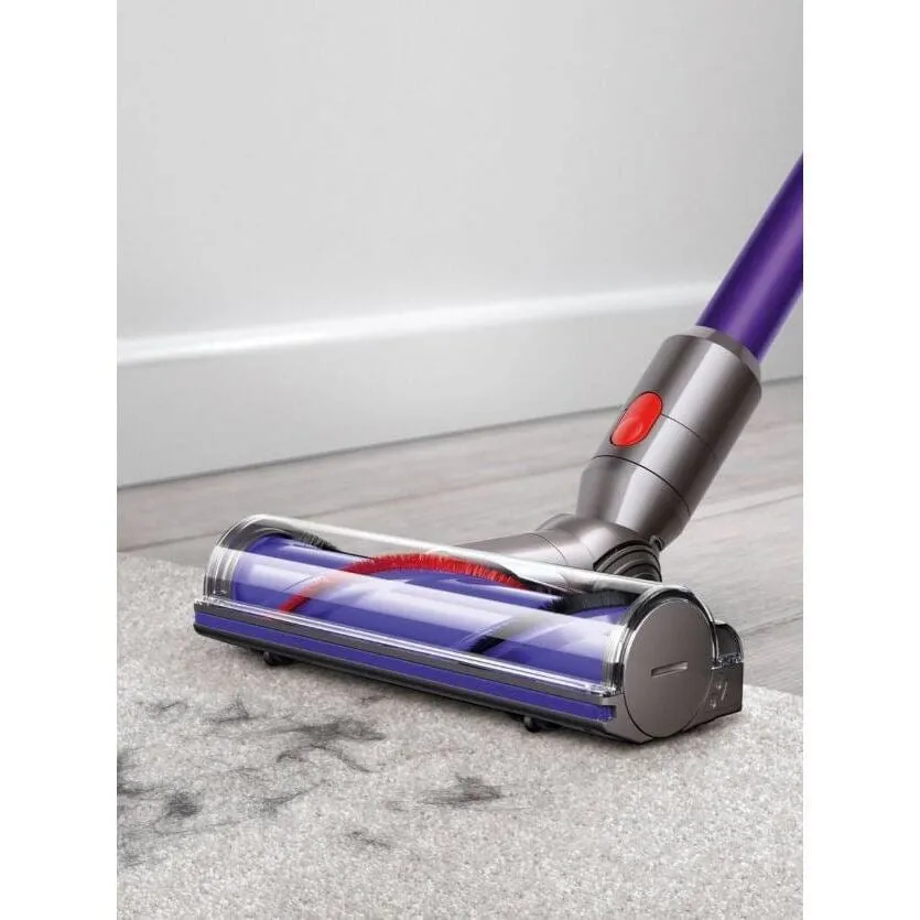 Dyson V7 Animal Cordless Bagless Vacuum Cleaner Up to 30 minutes - Nickel Purple