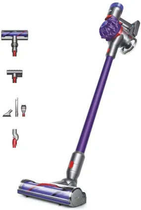 Dyson V7 Animal Cordless Bagless Vacuum Cleaner Up to 30 minutes - Nickel Purple