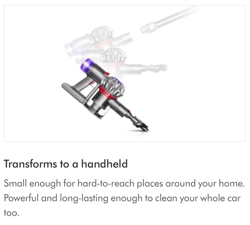 Dyson V8 Animal Vacuum Cleaner Factory Refurbished | 1 Year Warranty