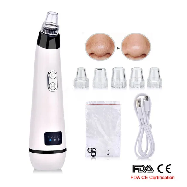 Electric Acne Remover Blackhead Remover Apparatus Blackhead Remover Face Deep Cleaner Blackhead Removal Facial Diamond