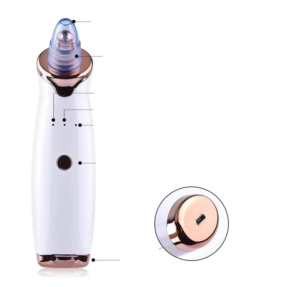 Electric Acne Remover Blackhead Remover Apparatus Blackhead Remover Face Deep Cleaner Blackhead Removal Facial Diamond