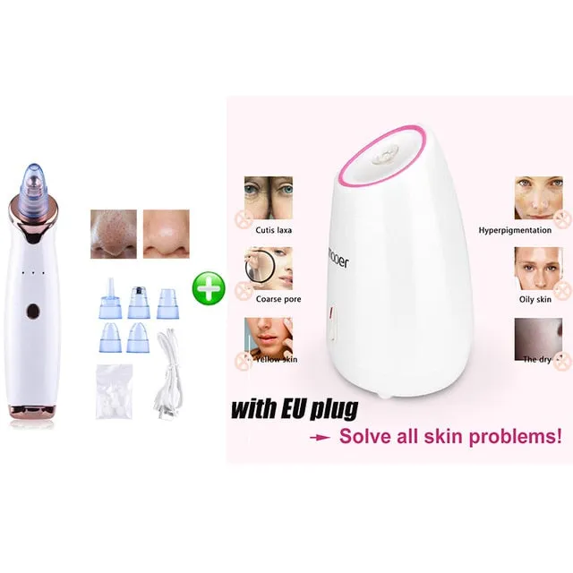 Electric Acne Remover Blackhead Remover Apparatus Blackhead Remover Face Deep Cleaner Blackhead Removal Facial Diamond