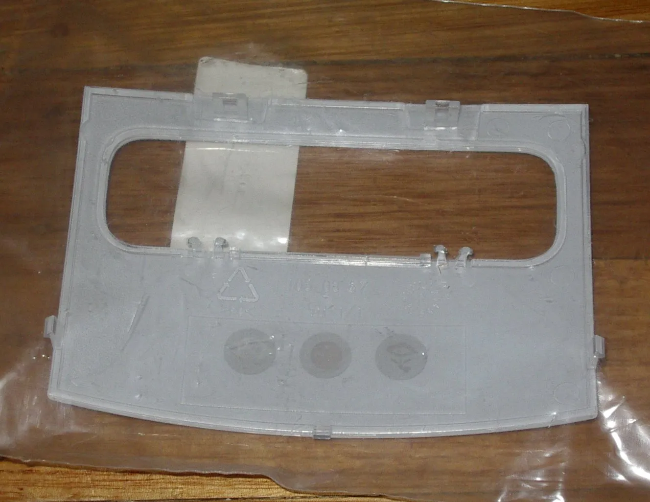 Electrolux Oxygen Z5635 Ident Facia Cover - Part # 1050887288