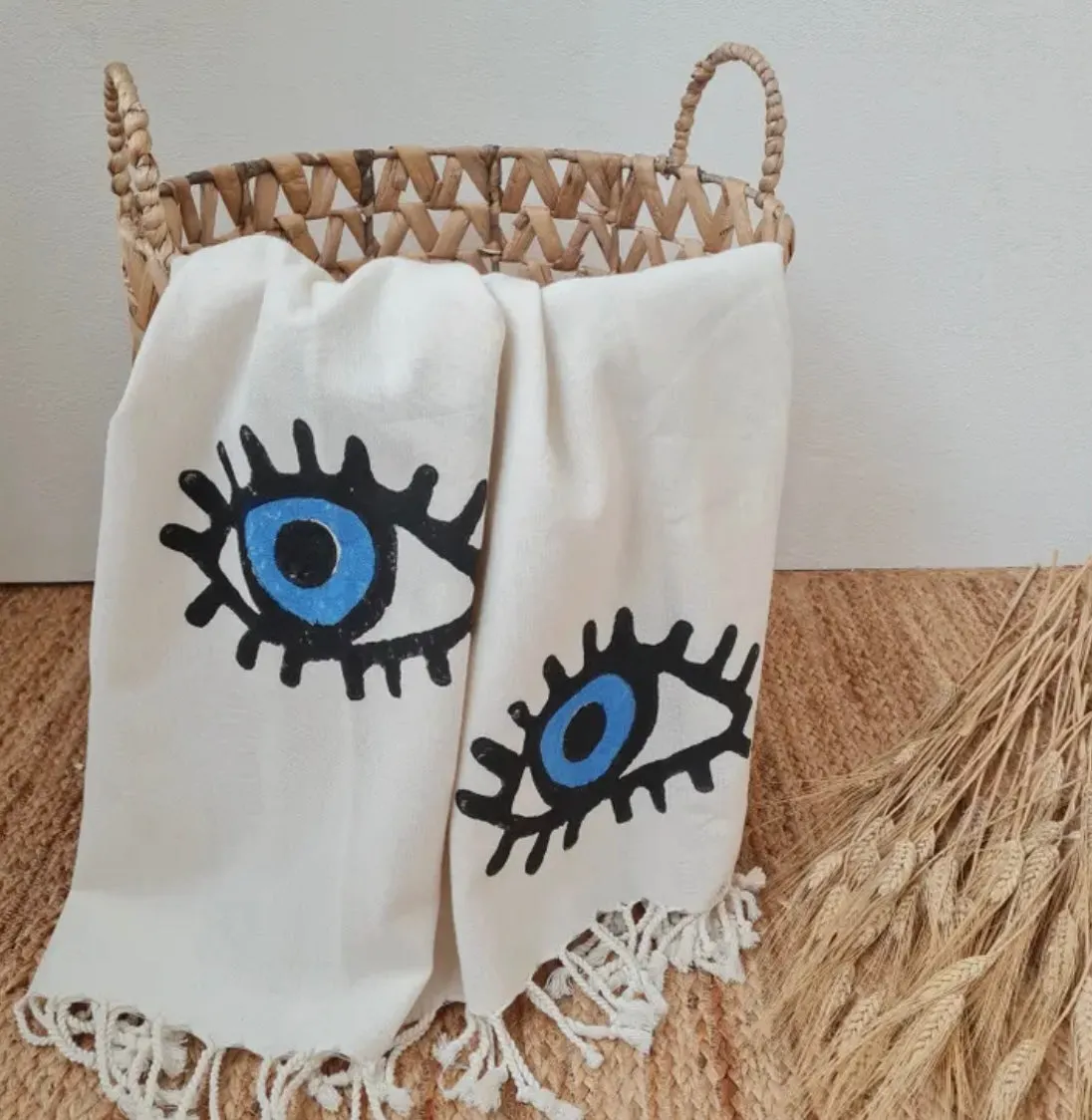 Evil Eye Beach Towel/Throw