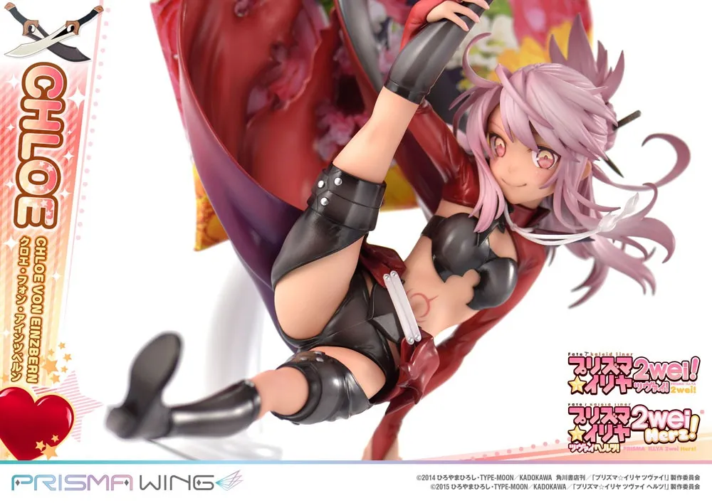 Fate/Kaleid Liner Prisma Illya Prisma Wing PVC Statue 1/7 Chloe Von Einzbern 20 Cm