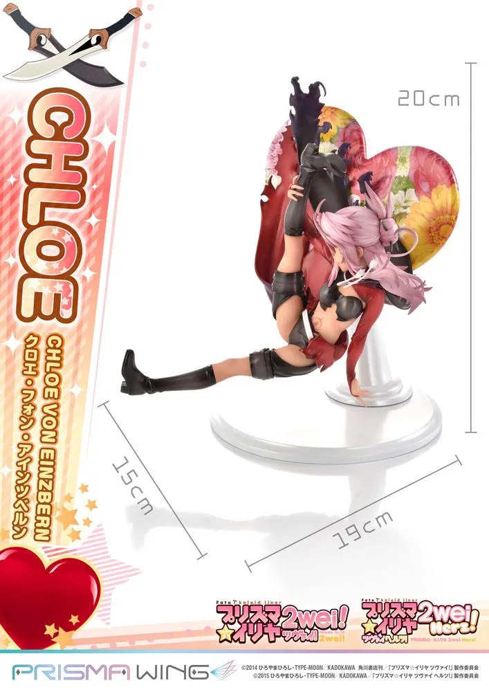 Fate/Kaleid Liner Prisma Illya Prisma Wing PVC Statue 1/7 Chloe Von Einzbern 20 Cm