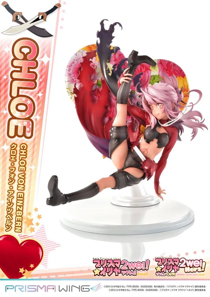 Fate/Kaleid Liner Prisma Illya Prisma Wing PVC Statue 1/7 Chloe Von Einzbern 20 Cm