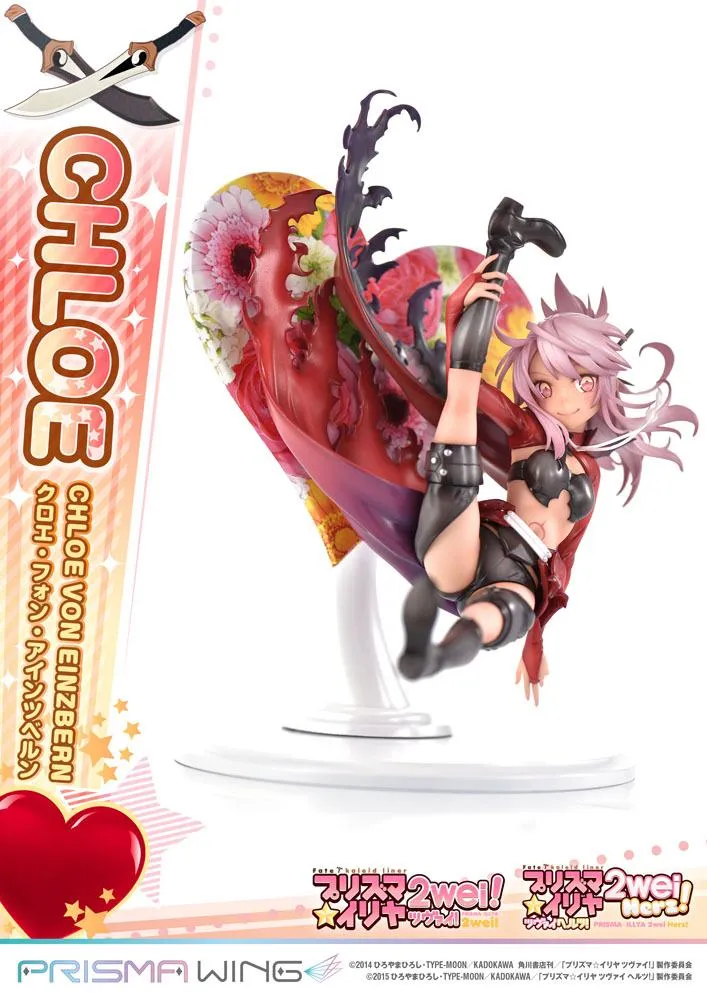 Fate/Kaleid Liner Prisma Illya Prisma Wing PVC Statue 1/7 Chloe Von Einzbern 20 Cm