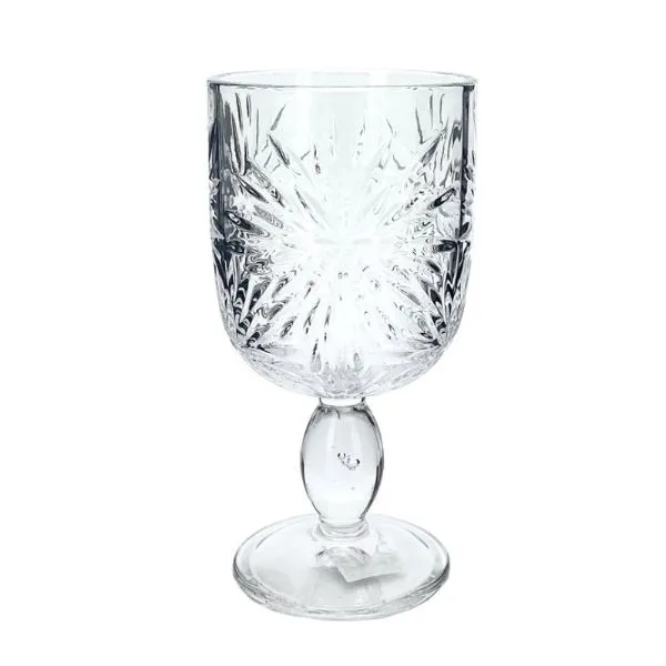 Fireworks Wine Glass - 8.2cm x 15.9cm