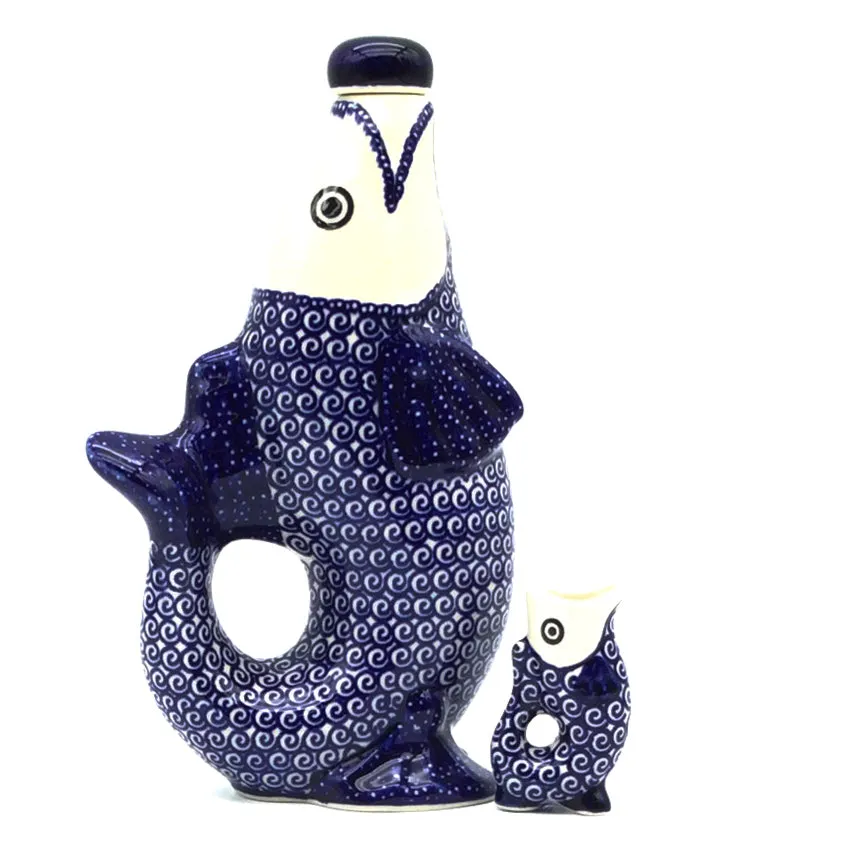 Fish Carafe in Squiggly