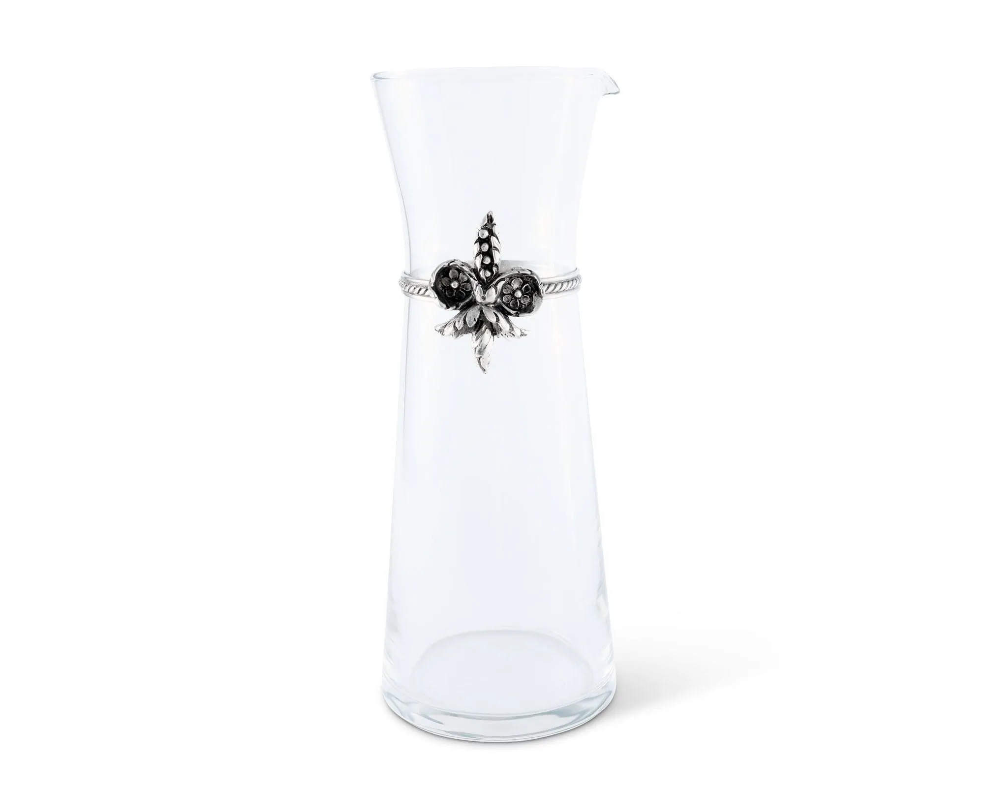 Fleur De Lis Wine Carafe