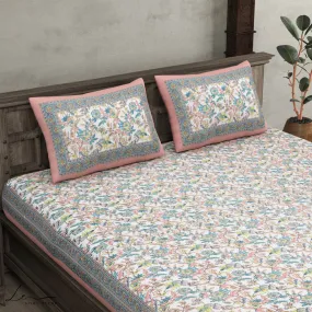 Flowers Double Bedsheet