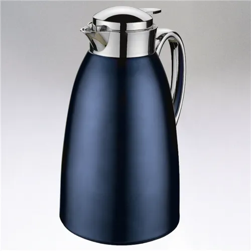 Frieling "Venezia" Insulated Server, glass liner, Blue, 34 fl. oz.