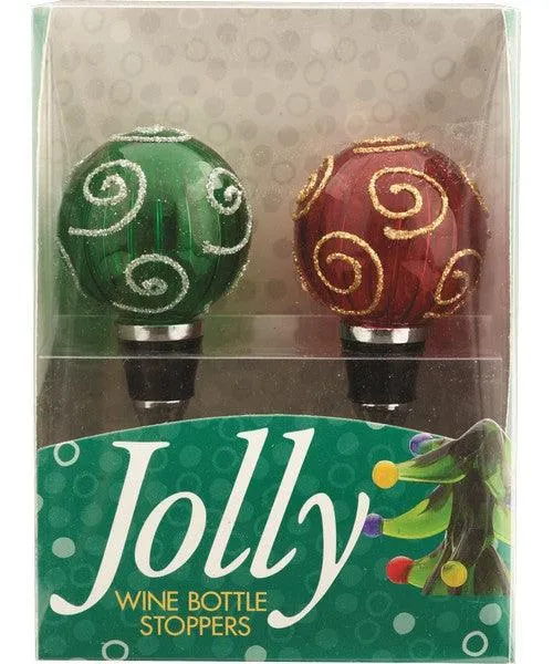 Glass Bottle Stopper Ornaments