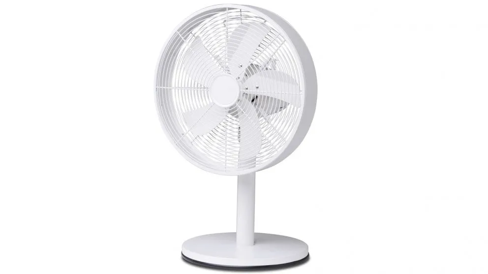 Goldair 30cm Drum Desk Fan - Matte Black / Matte White