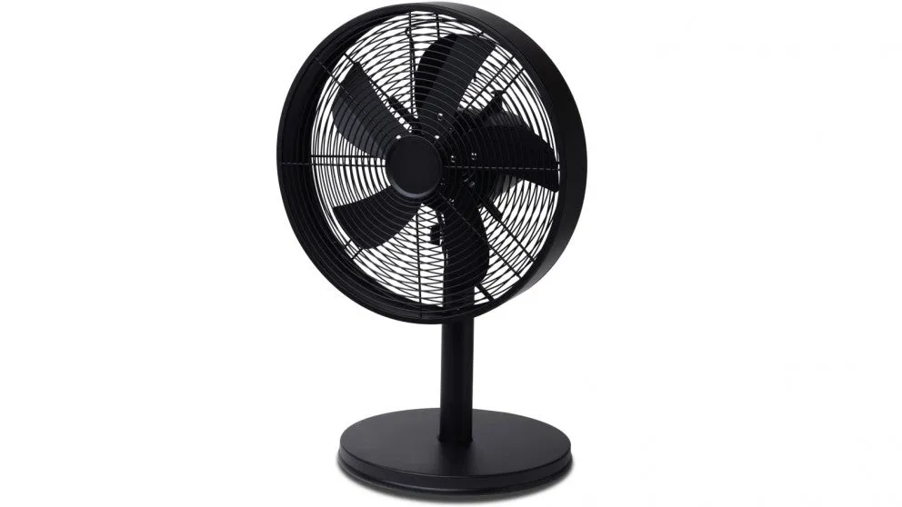 Goldair 30cm Drum Desk Fan - Matte Black / Matte White