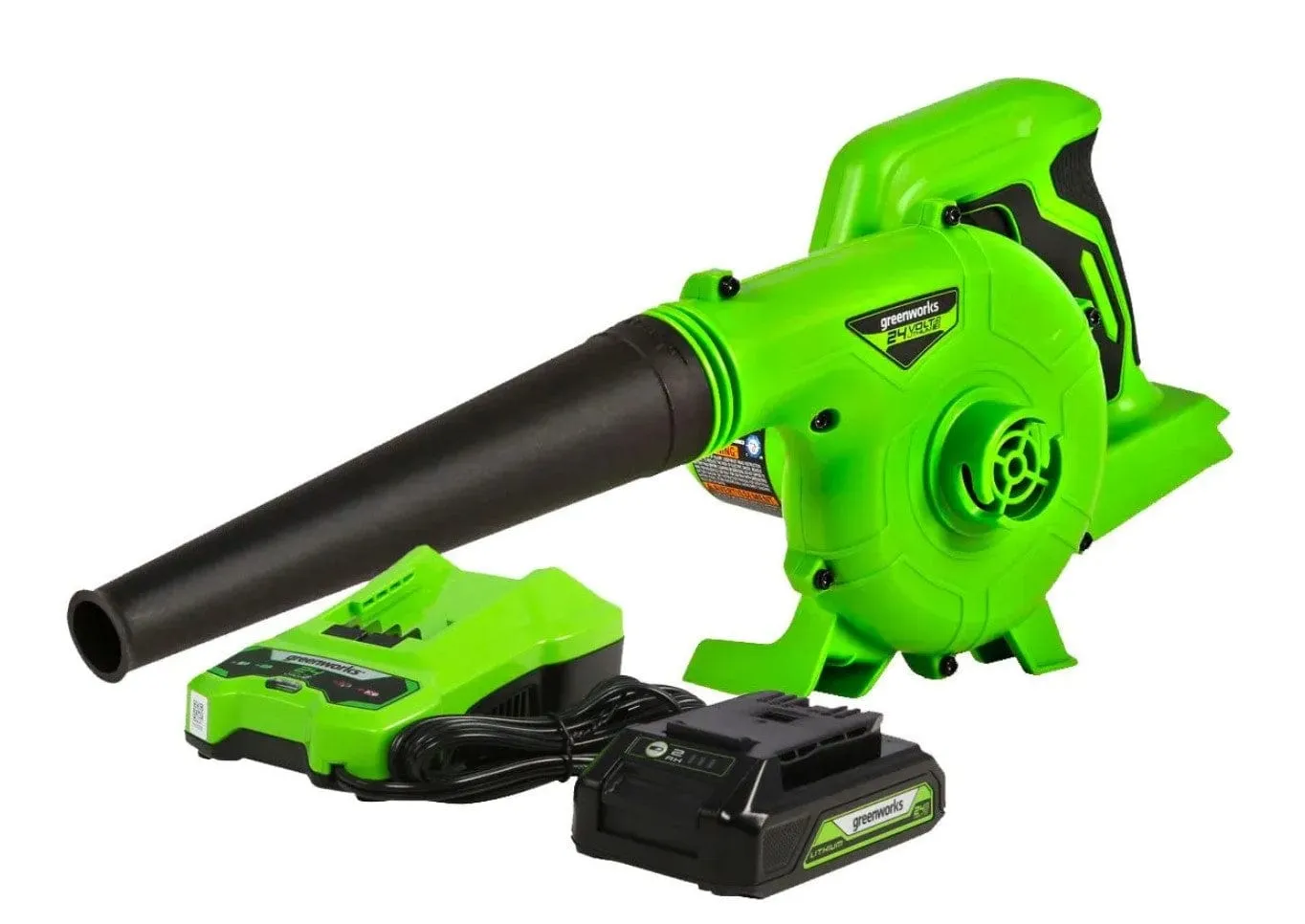 Greenworks 24V 2.0Ah Shop Blower with Battery