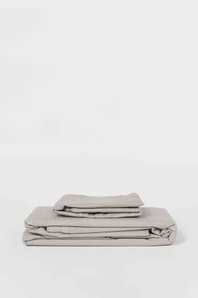 Grey Solid Flat Sheet 
(Single Size)