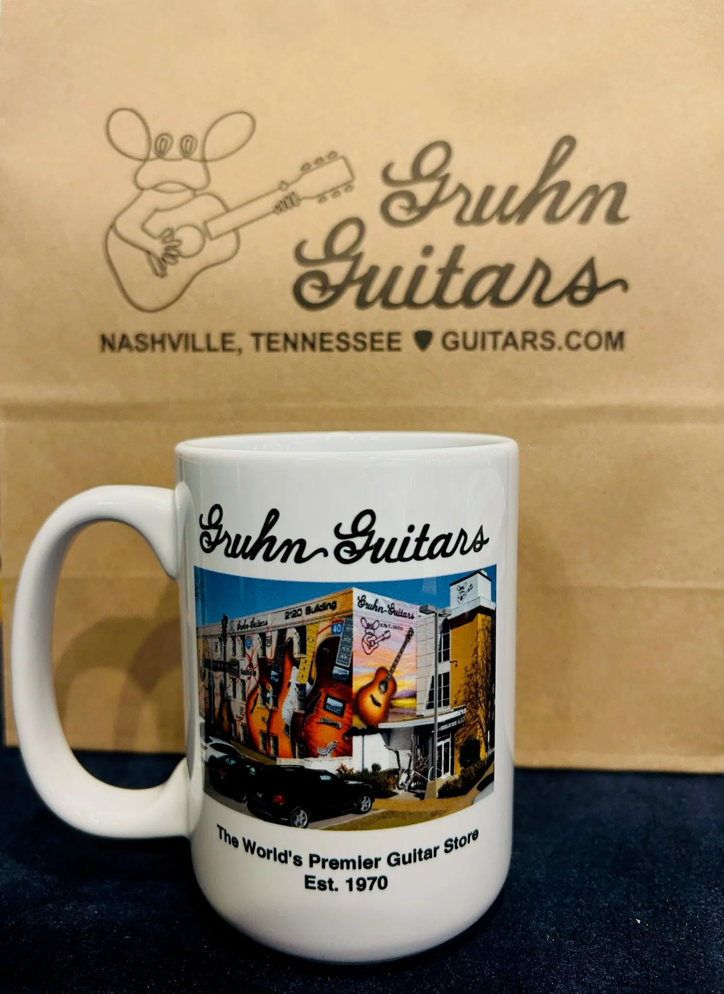 Gruhn Guitars Diner Mug