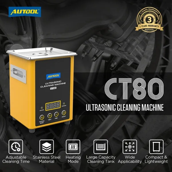 GT-CT80 Autool Diesel Fuel Injector Cleaner Ultrasonic Heating Cleaning Machine