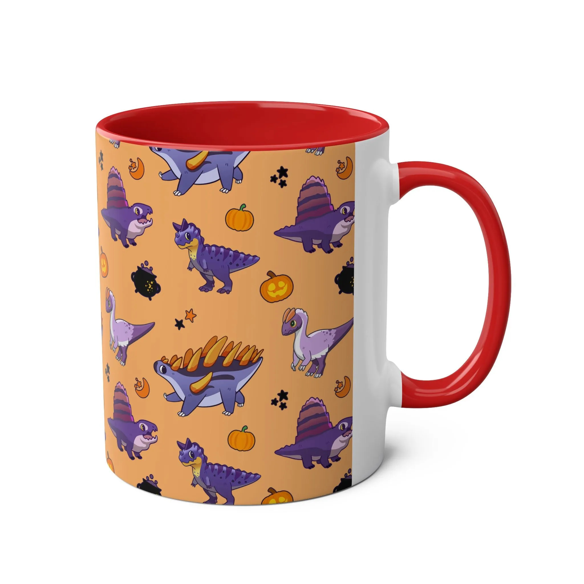 Halloween Dinos - Orange Mug (UK Edition)