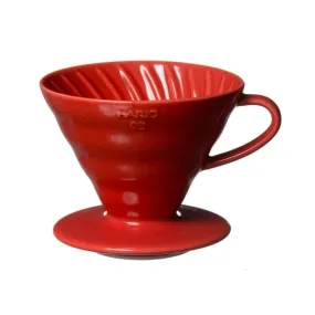 Hario V60 02 Red Ceramic Coffee Dripper