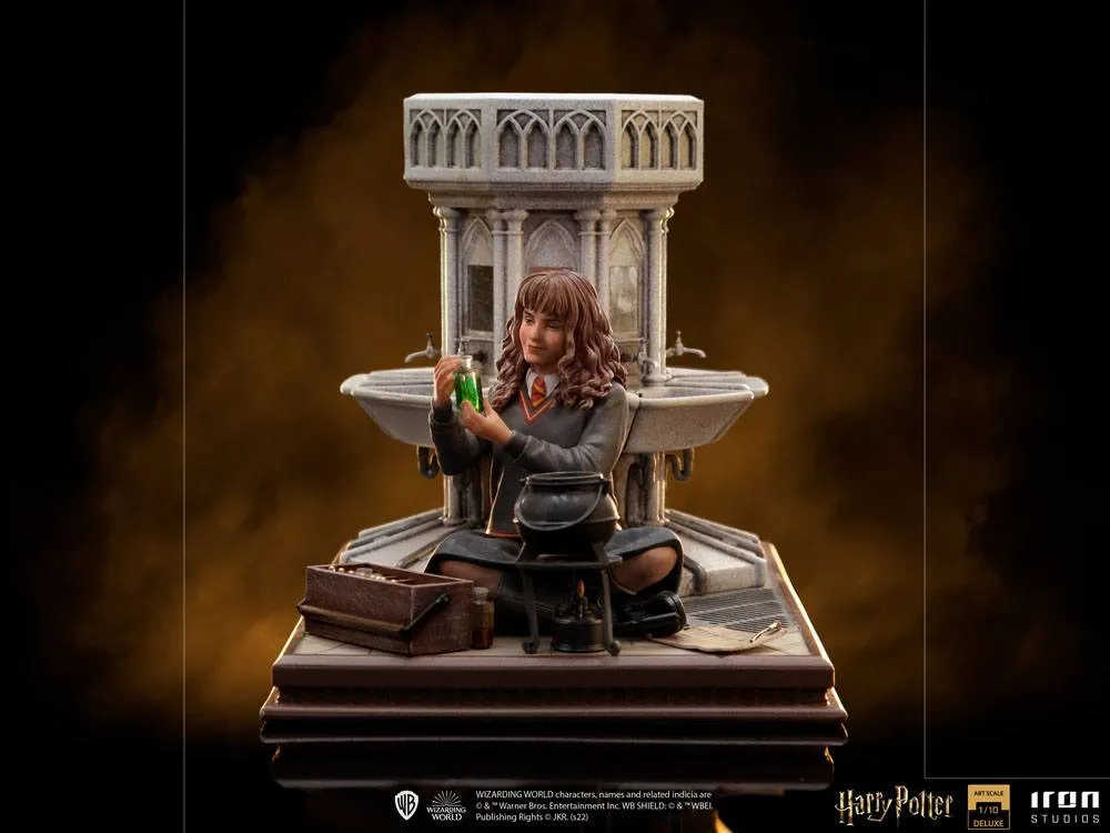 Harry Potter Deluxe Art Scale Statue 1/10 Hermione Granger Polyjuice 14 Cm