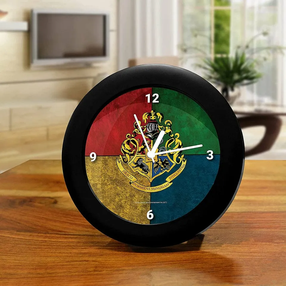 Harry Potter House Crest Table Clock