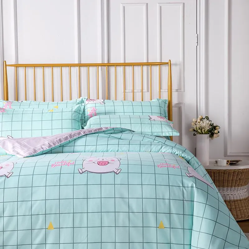 Hello Beautiful Piggie Bedding Set