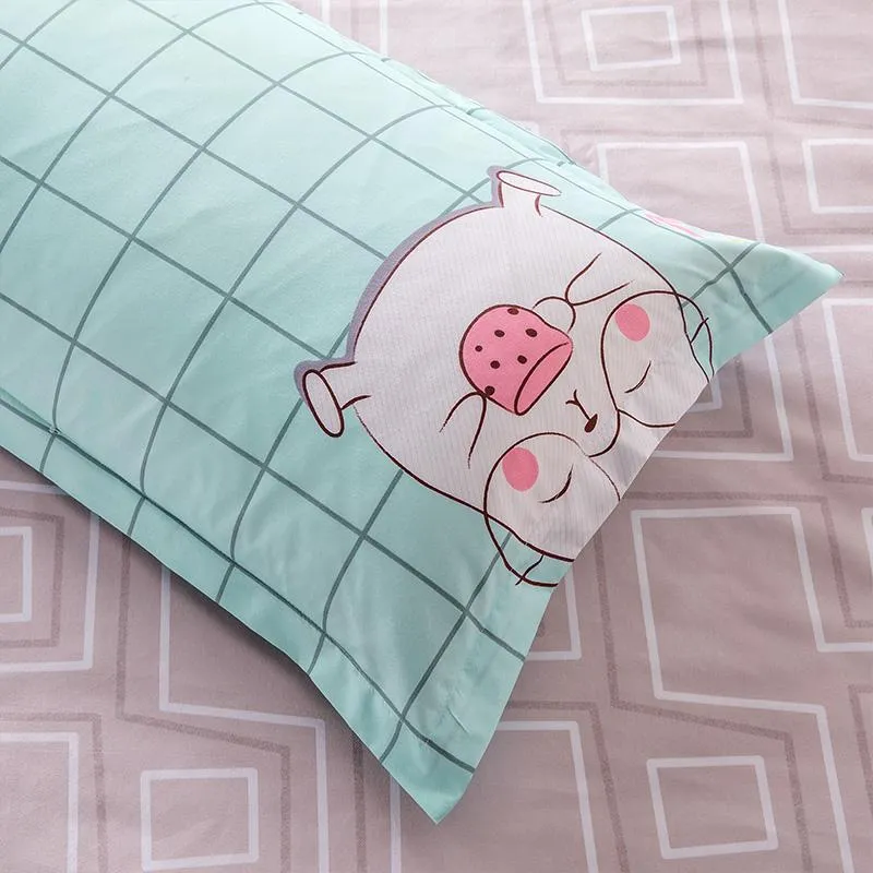 Hello Beautiful Piggie Bedding Set