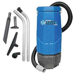 HEPA Raven 6-Quart Backpack Vacuum w/ 5 Piece Standard Tool Kit