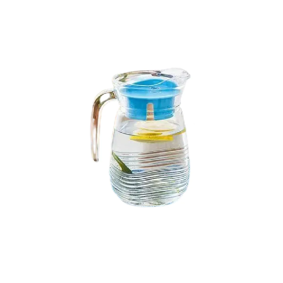 HippoMart Luminarc Glass Jug with 4 pcs Glass Cup set