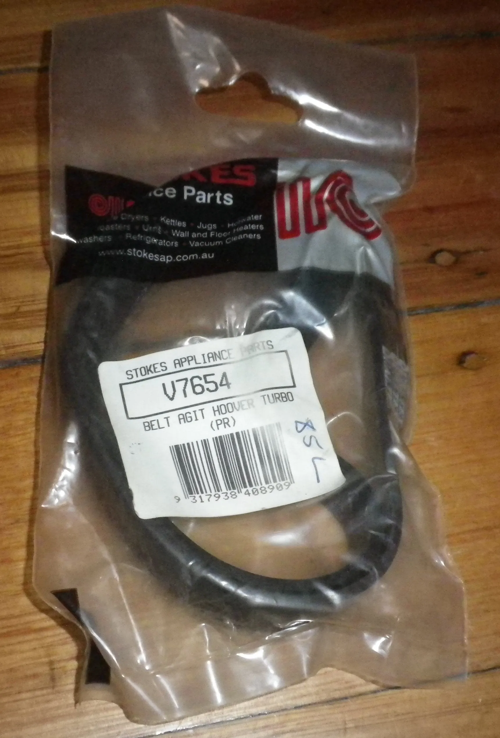 Hoover TurboLark, TurboPower Agitator Belt RDB16 (Pkt 2) - Part # V7654