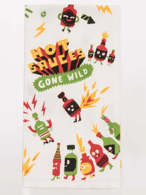 Hot Sauces Dish Towel