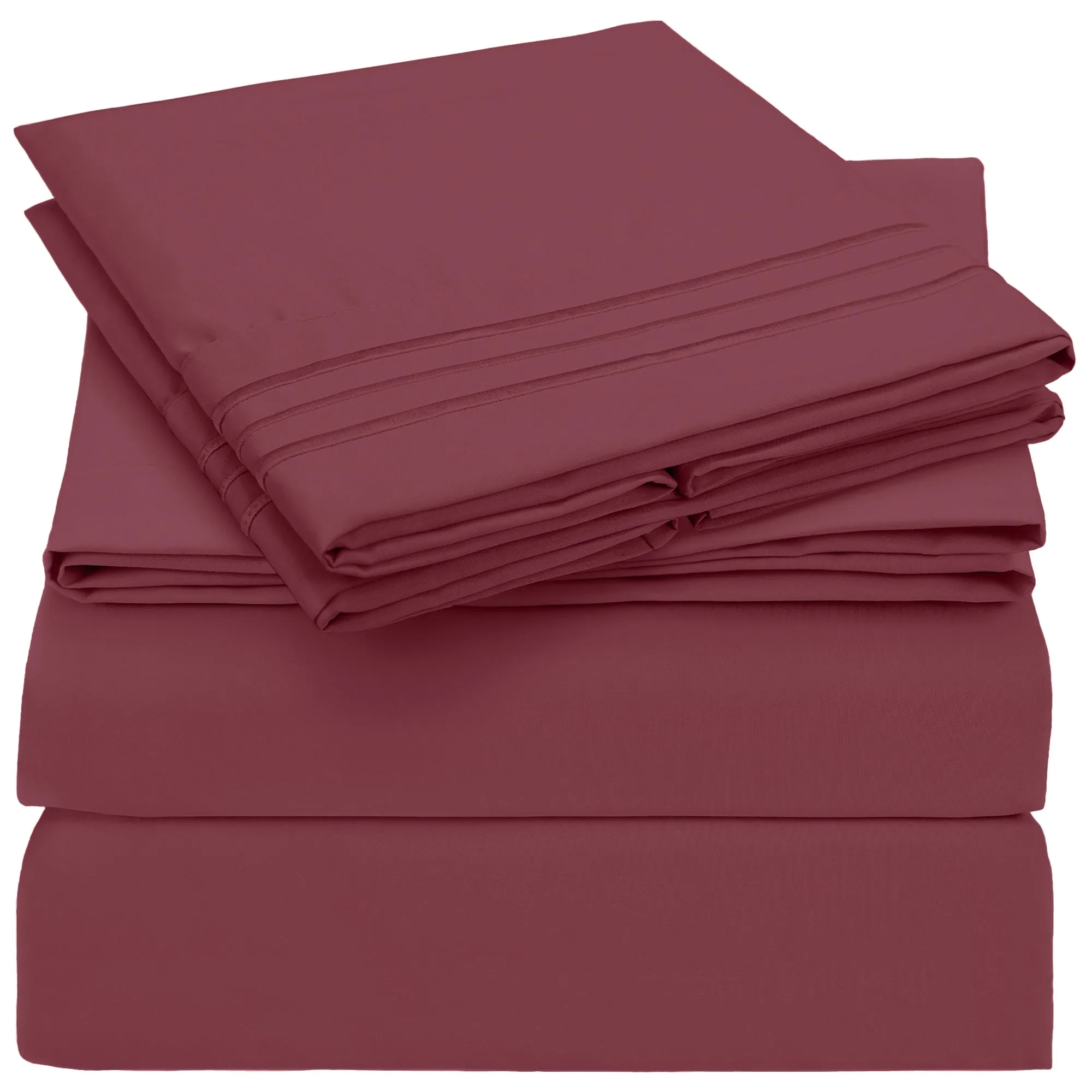 Iconic 4-Piece Microfiber Sheet Set (Autumn Harvest)