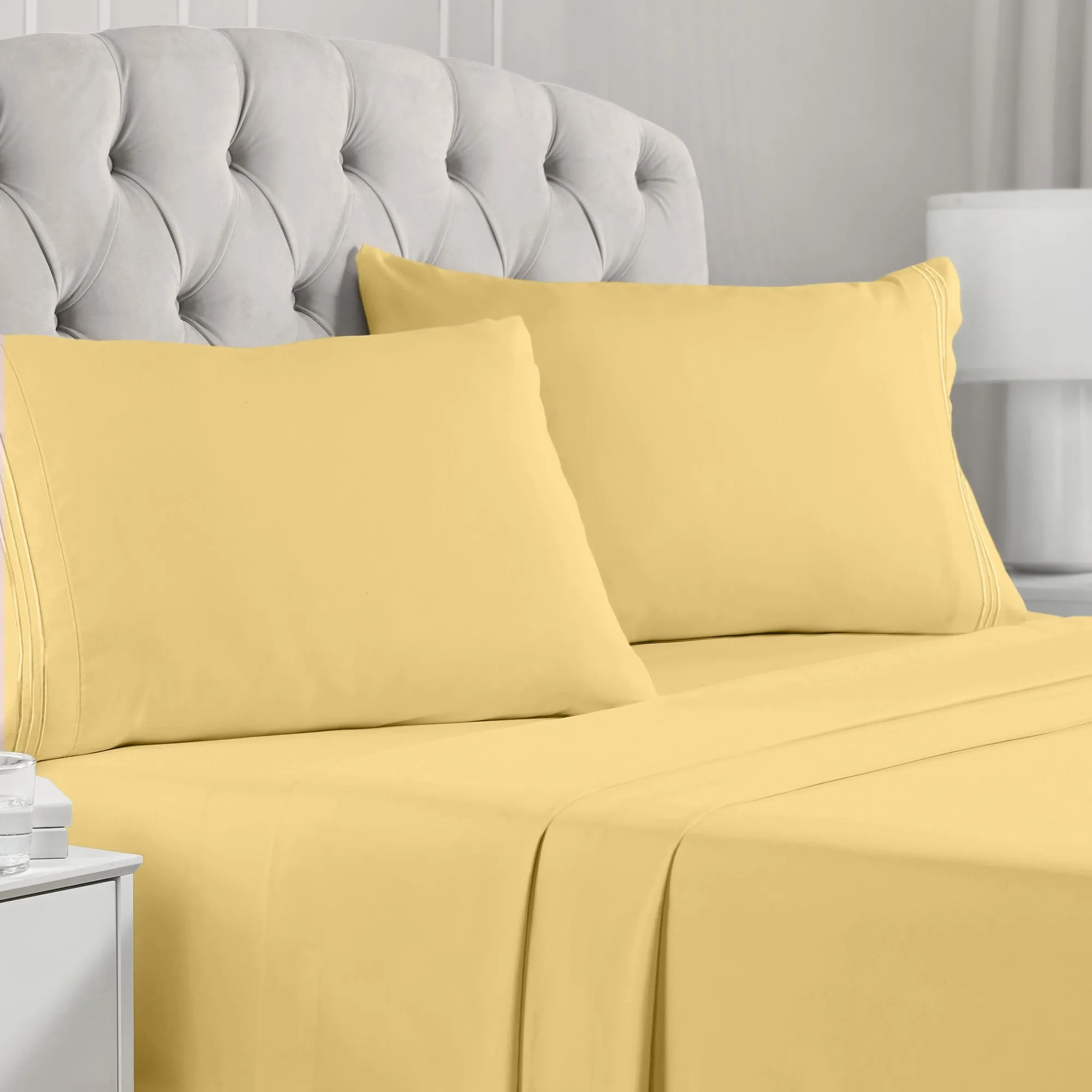 Iconic 4-Piece Microfiber Sheet Set (Autumn Harvest)