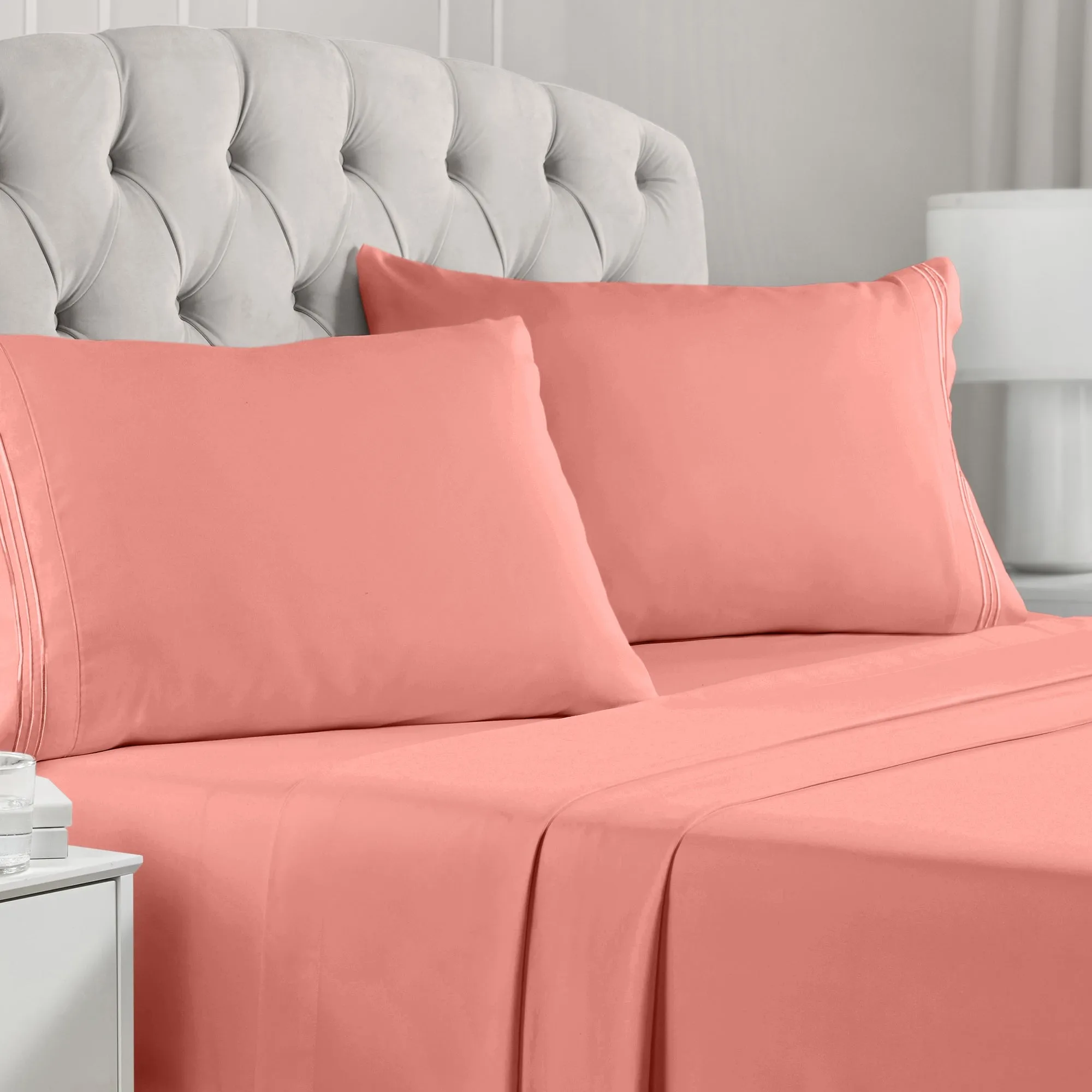 Iconic 4-Piece Microfiber Sheet Set (Autumn Harvest)