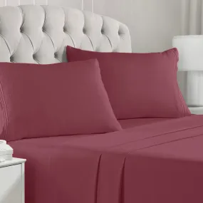 Iconic 4-Piece Microfiber Sheet Set (Autumn Harvest)