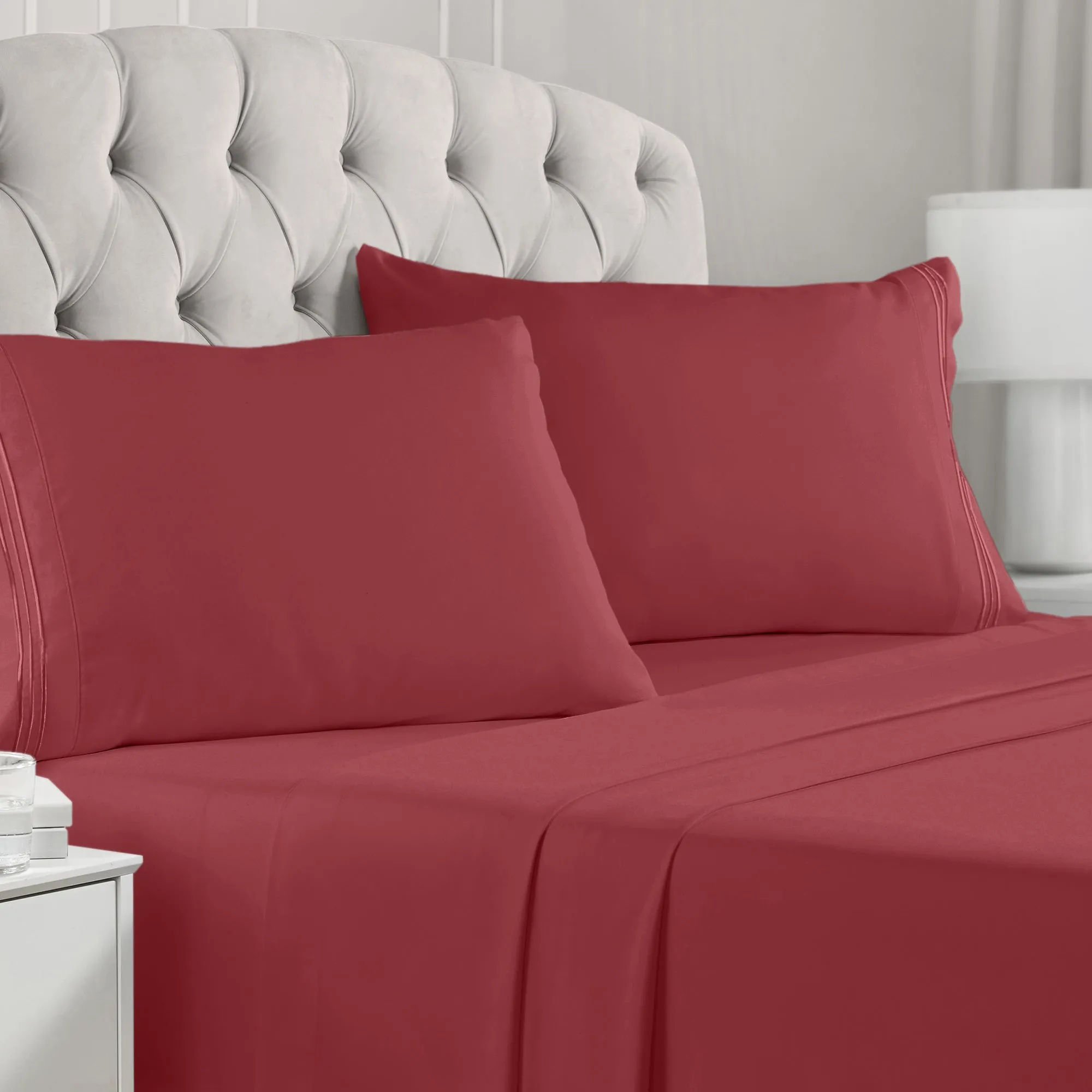 Iconic 4-Piece Microfiber Sheet Set (Autumn Harvest)