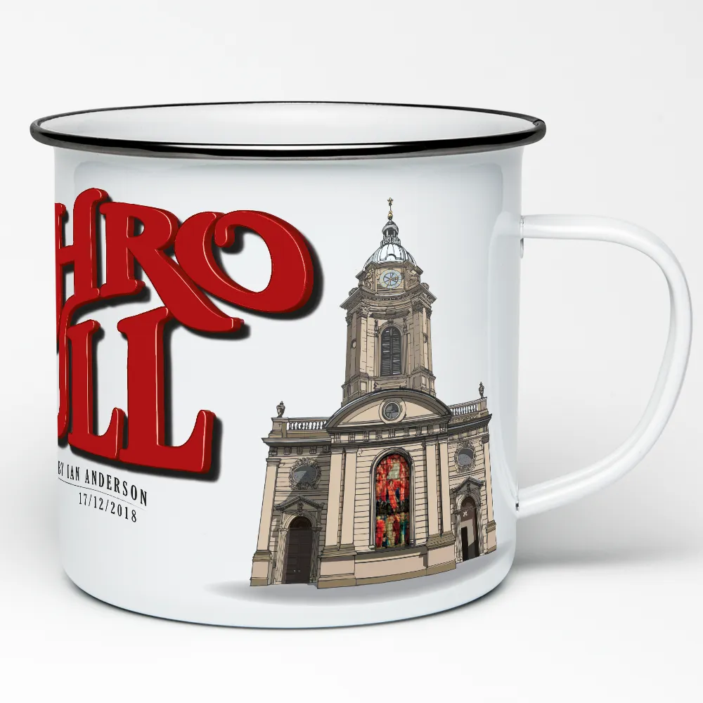 JETHRO TULL ENAMEL MUG