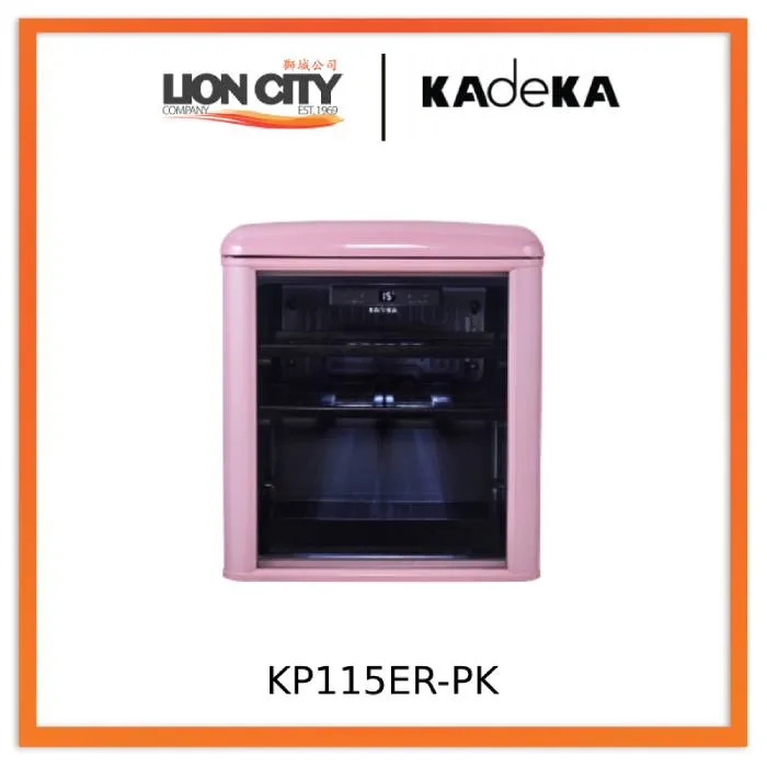 Kadeka KP115ER-WH/BK/GR/PK Play Series 10-12 Bottles